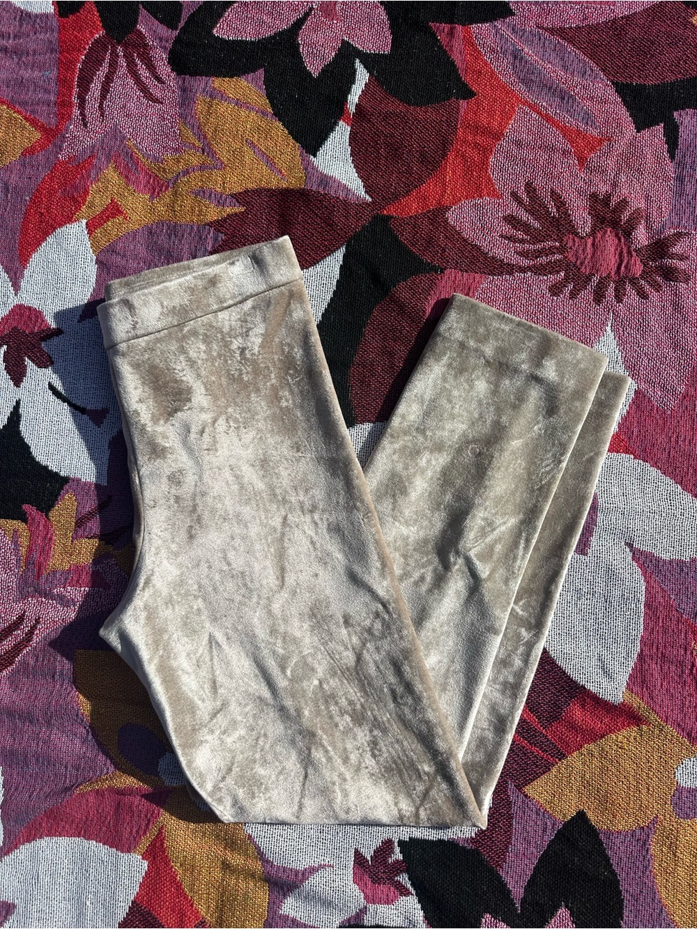 Leggiadro Velvet Scuba Pull-On Pant In Prosecco
